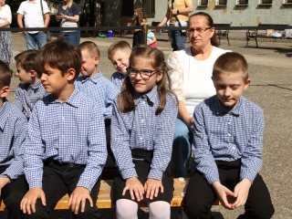 Elsősavatás a Móricz iskolában - fotó: 