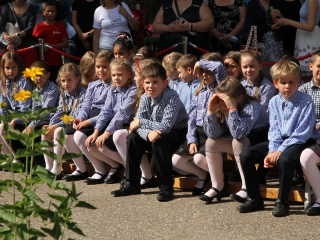 Elsősavatás a Móricz iskolában - fotó: 