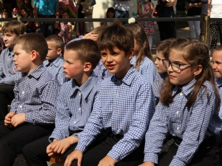 Elsősavatás a Móricz iskolában - fotó: 