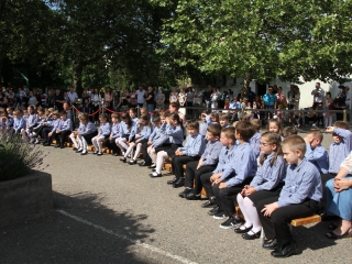 Elsősavatás a Móricz iskolában - fotó: 