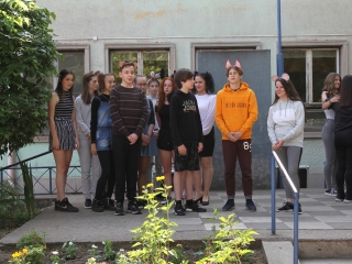 Elsősavatás a Móricz iskolában - fotó: 