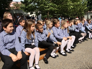 Elsősavatás a Móricz iskolában - fotó: 