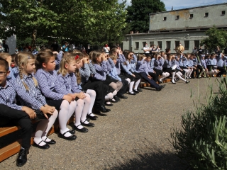 Elsősavatás a Móricz iskolában - fotó: 