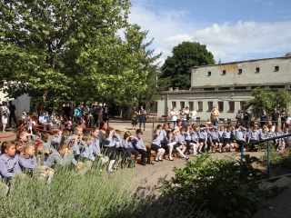 Elsősavatás a Móricz iskolában - fotó: 