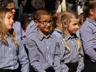 Elsősavatás a Móricz iskolában - fotó: 