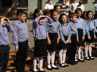 Elsősavatás a Móricz iskolában - fotó: 