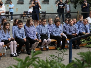 Elsősavatás a Móricz iskolában - fotó: 