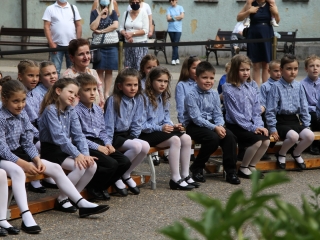 Elsősavatás a Móricz iskolában - fotó: 