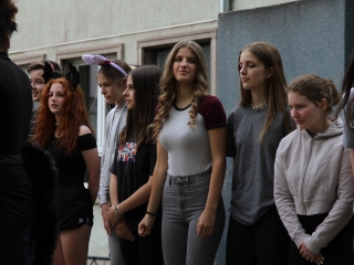 Elsősavatás a Móricz iskolában - fotó: 