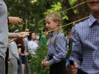 Elsősavatás a Móricz iskolában - fotó: 