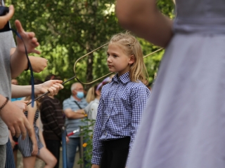 Elsősavatás a Móricz iskolában - fotó: 