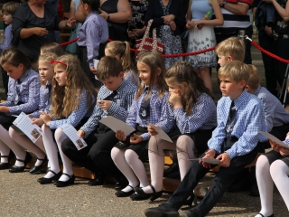 Elsősavatás a Móricz iskolában - fotó: 