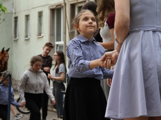 Elsősavatás a Móricz iskolában - fotó: 