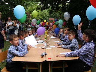 Elsősavatás a Móricz iskolában - fotó: 