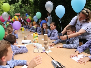 Elsősavatás a Móricz iskolában - fotó: 