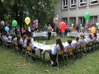 Elsősavatás a Móricz iskolában - fotó: 