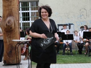 Tanévzáró koncert a téren - fotó: 