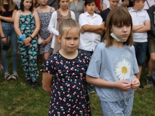 Tanévzáró koncert a téren - fotó: 