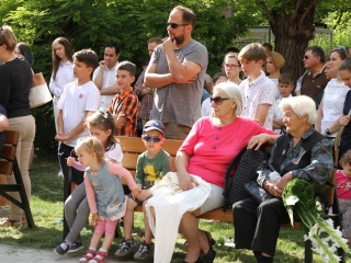 Tanévzáró koncert a téren - fotó: 