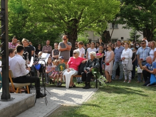 Tanévzáró koncert a téren - fotó: 