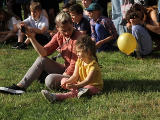 Tanévzáró koncert a téren - fotó: 