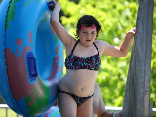 Nyitónap az élményfürdőben - fotó: 