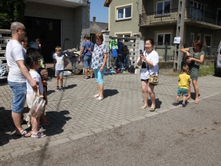 Újtelepi Garázsvásár a kánikulában - fotó: 