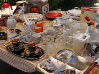 Újtelepi Garázsvásár a kánikulában - fotó: 