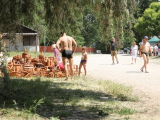 Dunai Kincses Kert a kánikulában - fotó: 