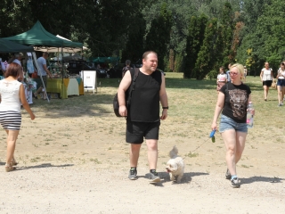 Dunai Kincses Kert a kánikulában - fotó: 