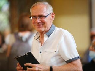 A Tomkins Énekegyüttes és a Dunaújvárosi Vegyeskar a Krisztus Király Főtemplomban - fotó: 