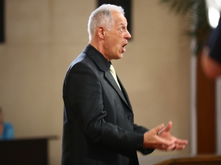 A Tomkins Énekegyüttes és a Dunaújvárosi Vegyeskar a Krisztus Király Főtemplomban - fotó: 