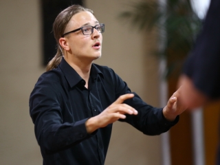 A Tomkins Énekegyüttes és a Dunaújvárosi Vegyeskar a Krisztus Király Főtemplomban - fotó: 