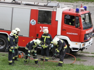 Tűzoltóverseny - fotó: Sándor Judit