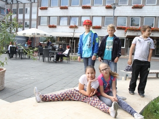 Villámparádé a Városháza téren - fotó: Sándor Judit