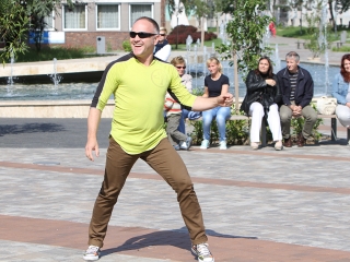 Villámparádé a Városháza téren - fotó: Sándor Judit