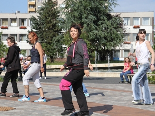 Villámparádé a Városháza téren - fotó: Sándor Judit