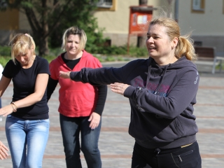 Villámparádé a Városháza téren - fotó: Sándor Judit