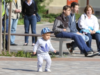 Villámparádé a Városháza téren - fotó: Sándor Judit