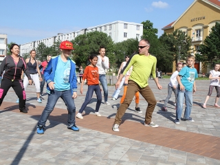 Villámparádé a Városháza téren - fotó: Sándor Judit