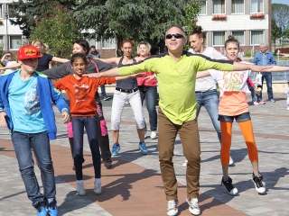 Villámparádé a Városháza téren - fotó: Sándor Judit