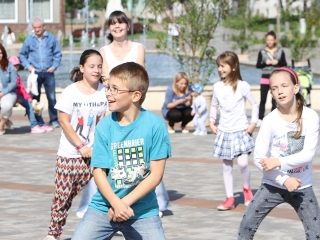 Villámparádé a Városháza téren - fotó: Sándor Judit