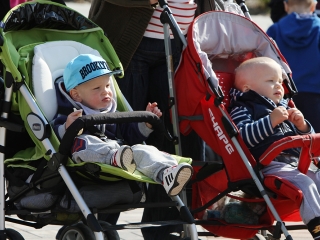 Villámparádé a Városháza téren - fotó: Sándor Judit