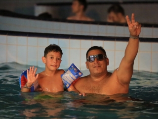 Holdfényfürdő a Strandok Éjszakáján - fotó: 