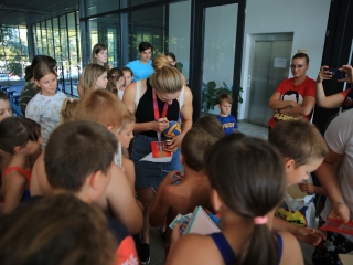 Hazatértek az olimpiai bronzérmes válogatott dunaújvárosi tagjai - fotó: 