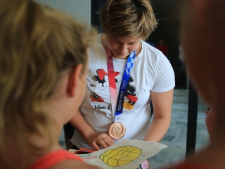 Hazatértek az olimpiai bronzérmes válogatott dunaújvárosi tagjai - fotó: 