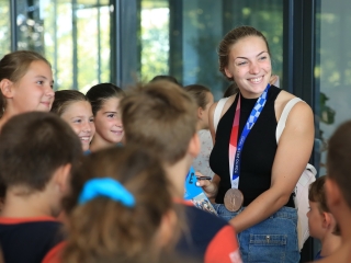 Hazatértek az olimpiai bronzérmes válogatott dunaújvárosi tagjai - fotó: 