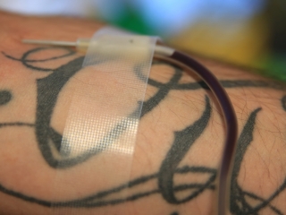 Dunaújváros 70: retró véradás - fotó: 