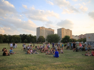 Közösségi élmény a Víztoronynál - fotó: 