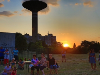 Közösségi élmény a Víztoronynál - fotó: 